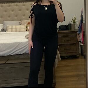 Express Black Short Sleeve